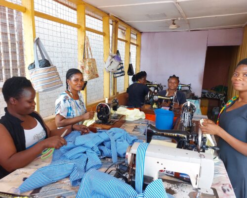 Ghana bij de kleermaaksters