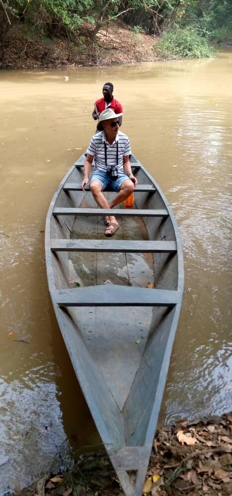 Met de kano door de mangroven in Mole Park